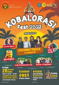 Kobalorasi Fest 2023 Bateng Siap digelar, Hadirkan Coconutrezz X Melanie hingga Juwita Bahar