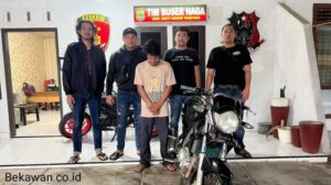 Nekat Curi Motor Kakak Ipar, Rangga diringkus Tim Buser Naga