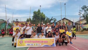 Tumpah Ruah, Laga Final Open Turnamen Volly Ball Algafry Rahman Cup 2022 Berlangsung Meriah