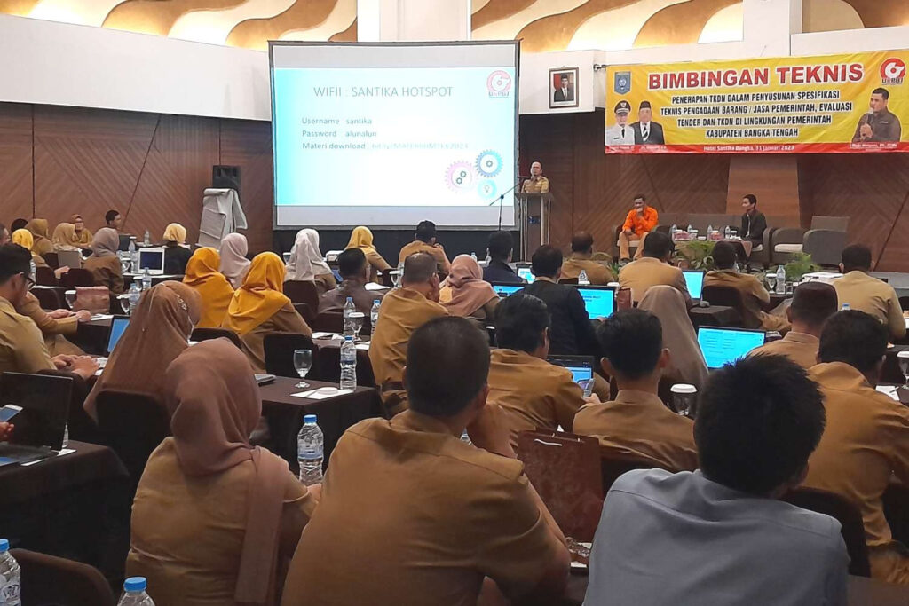 Tingkatkan Percepatan Pengadaan Barang dan Jasa, Pemkab Bateng Gelar Bimtek TKDN