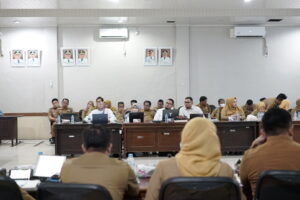 Gelar Evaluasi Perencanaan dan Penganggaran APBD 2023, Bupati Algafry Harap Semakin Lebih Baik