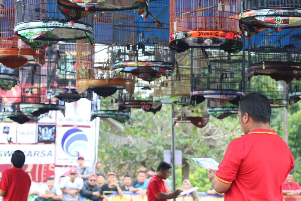 Ajang Seni Burung Berkicau di Imlek Cup 2573/2574 Bersama Bupati Bangka Tengah