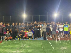 Latihan Bersama Futsal Resmi Dibuka, Ipda Ali : Kita akan Rutinkan