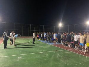 Latihan Bersama Futsal Antar Desa Resmi Dibuka, Masyarakat Apresiasi Polsek Leparpongok