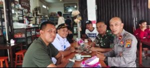 Perkuat Sinergitas, Forkopimcam Pongok Rakor Santai Sambil Ngopi Bareng