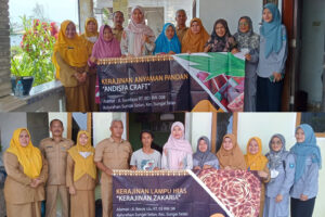 Dukung Produk Kreatif, Dekranasda Bangka Tengah Kunjungi Pengrajin Rumah di Sungaiselan