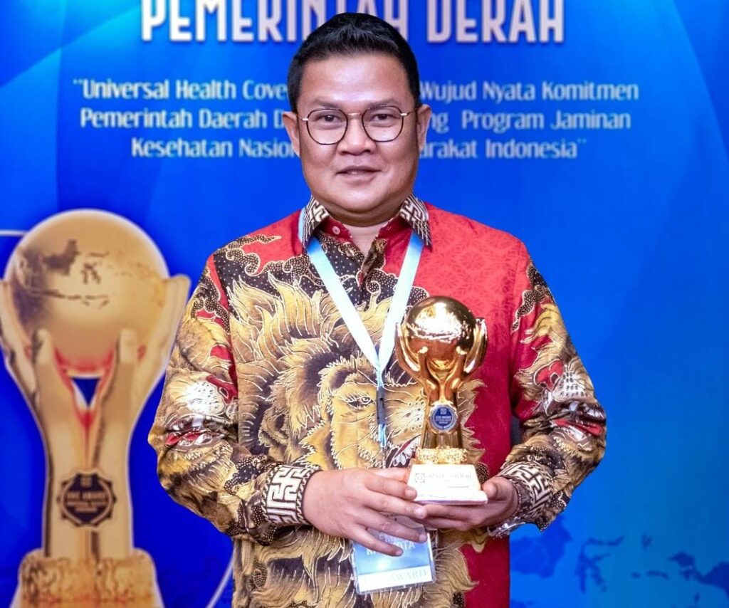 Kata Riza Usai Pemkab Basel Terima Trofi UHC Awards 2023