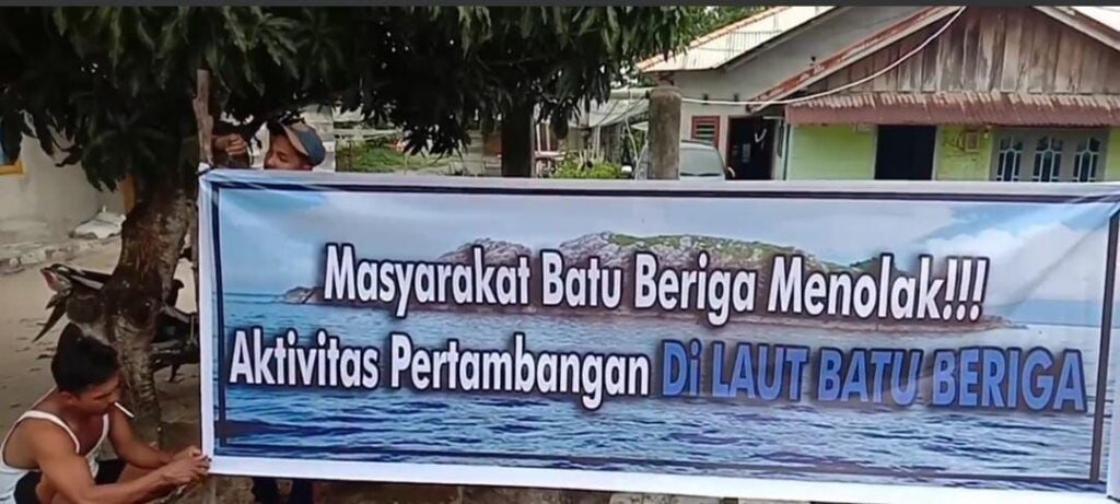 Warga Marah Ada Surat Ajakan Menambang di Laut Batu Beriga