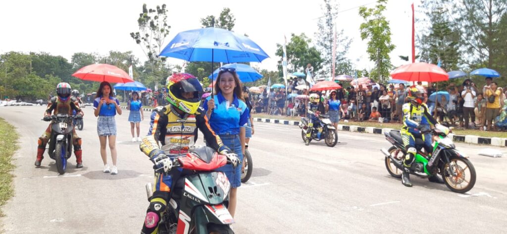 Belasan Tahun Vakum, Balap Jalanan Kembali Digelar di Toboali