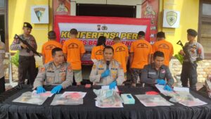 Polres Bateng Berhasil Ungkap 5 Kasus Narkotika dengan Total 24.28 Gram 