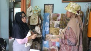 Produk B.Ecoprint di Bangka Tengah Pasarkan Hingga Keluar Negeri