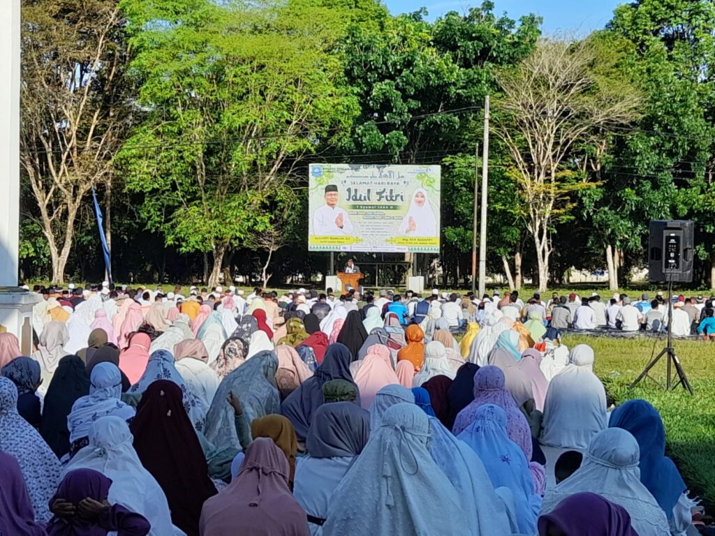 Sholat Ied Idul Fitri 1444 H Bersama, Algafry : Mohon Maaf Lahir dan Batin