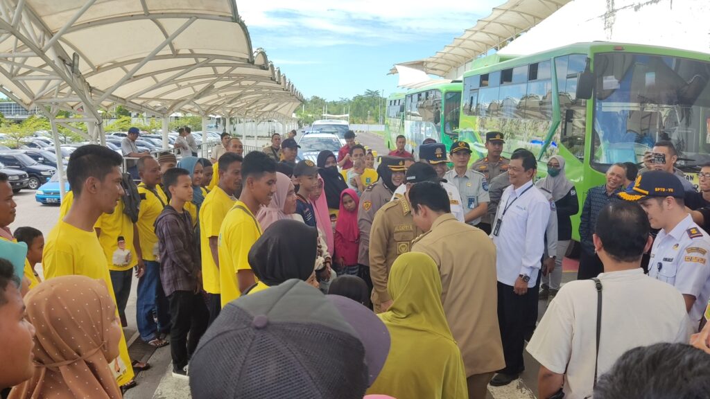 Ikut Mudik Gratis Bangka Tengah 2023, Semamora : Terima Kasih Saya Sangat Terbantu