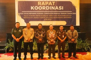 Rakor GTRA 2023, Bupati Bateng Berikan Arahan Penyelenggaraan Reforma Agraria