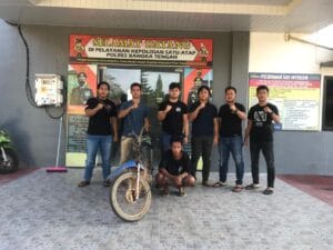 Dedek, Pelaku Pencurian Motor di Kurau Sejak 2022 Lalu Berhasil Ditangkap