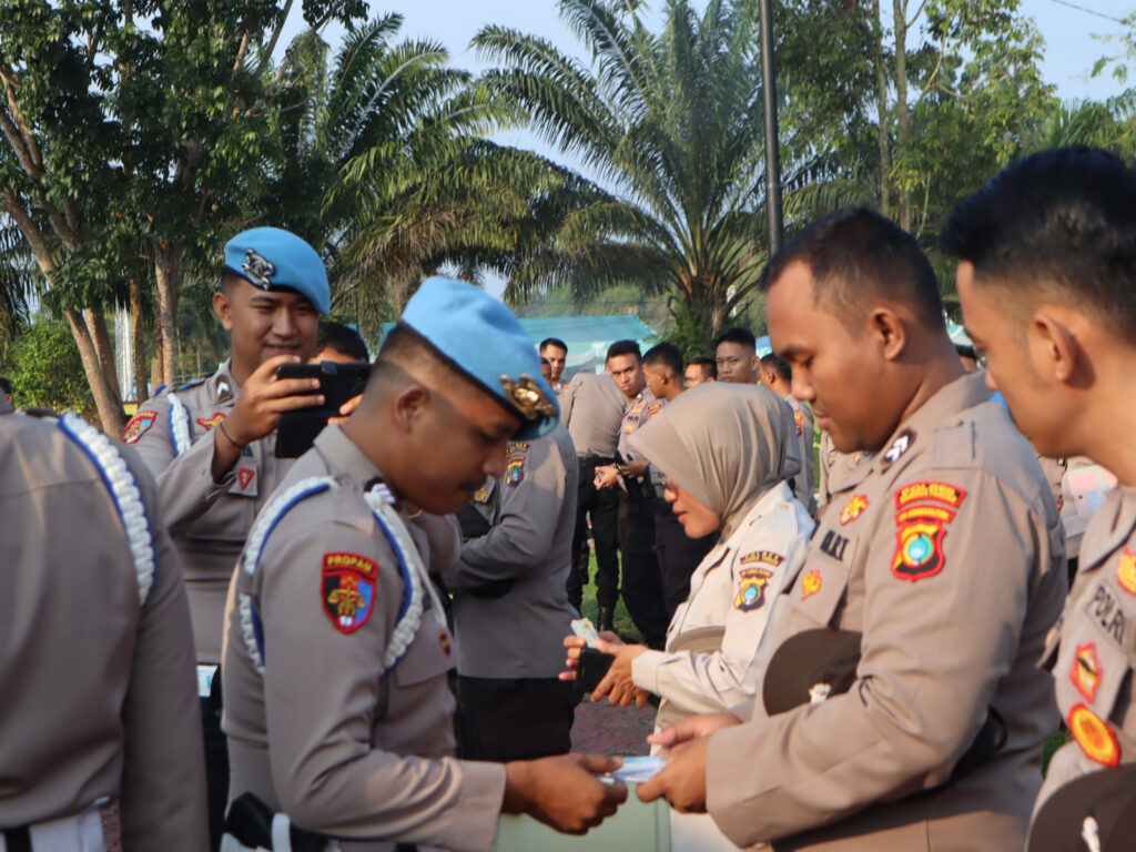 Propam Polda Babel Lakukan Penertiban Disiplin Personil Polres Bangka Tengah