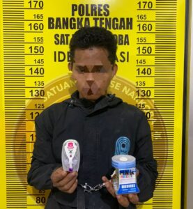 Malik Ditangkap Usai Bawa Sabu 15.58 Gram