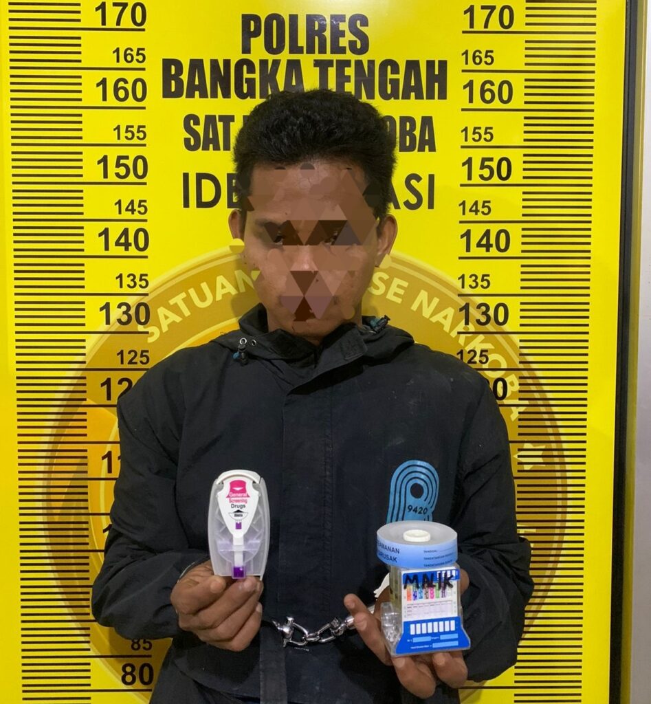 Malik Ditangkap Usai Bawa Sabu 15.58 Gram