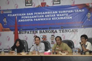Tingkatkan Kinerja, Bawaslu Bateng Gelar Rapat Evaluasi Kehumasan