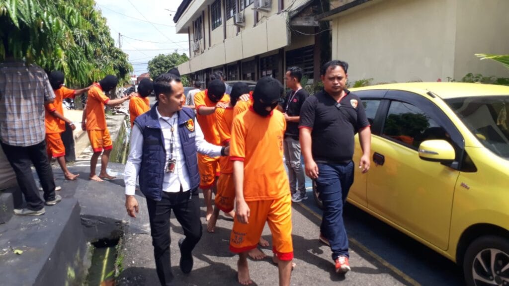 Enam Pelaku Geng Motor Ditangkap Polisi