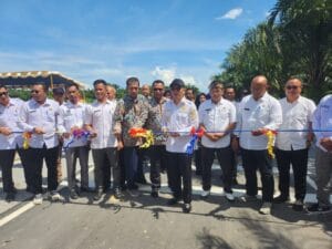 Bupati Algafry Resmikan Jalan Lubuk B2 Lubuk Besar Senilai Rp 18,9 Miliar
