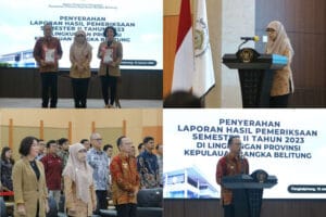 Bangka Tengah Terima Laporan Hasil Pemeriksaan BPK Semester II Tahun 2023