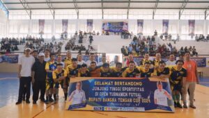 Futsal Bupati Bateng Cup, Jurnalis All Star N Legend Tundukkan Forkompimda Bateng