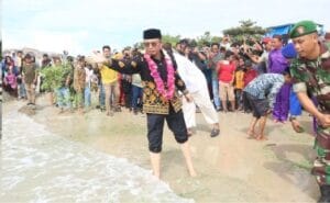 Taber Laut Desa Batu Beriga Digelar, Bupati Algafry Ungkapkan Hal Ini!