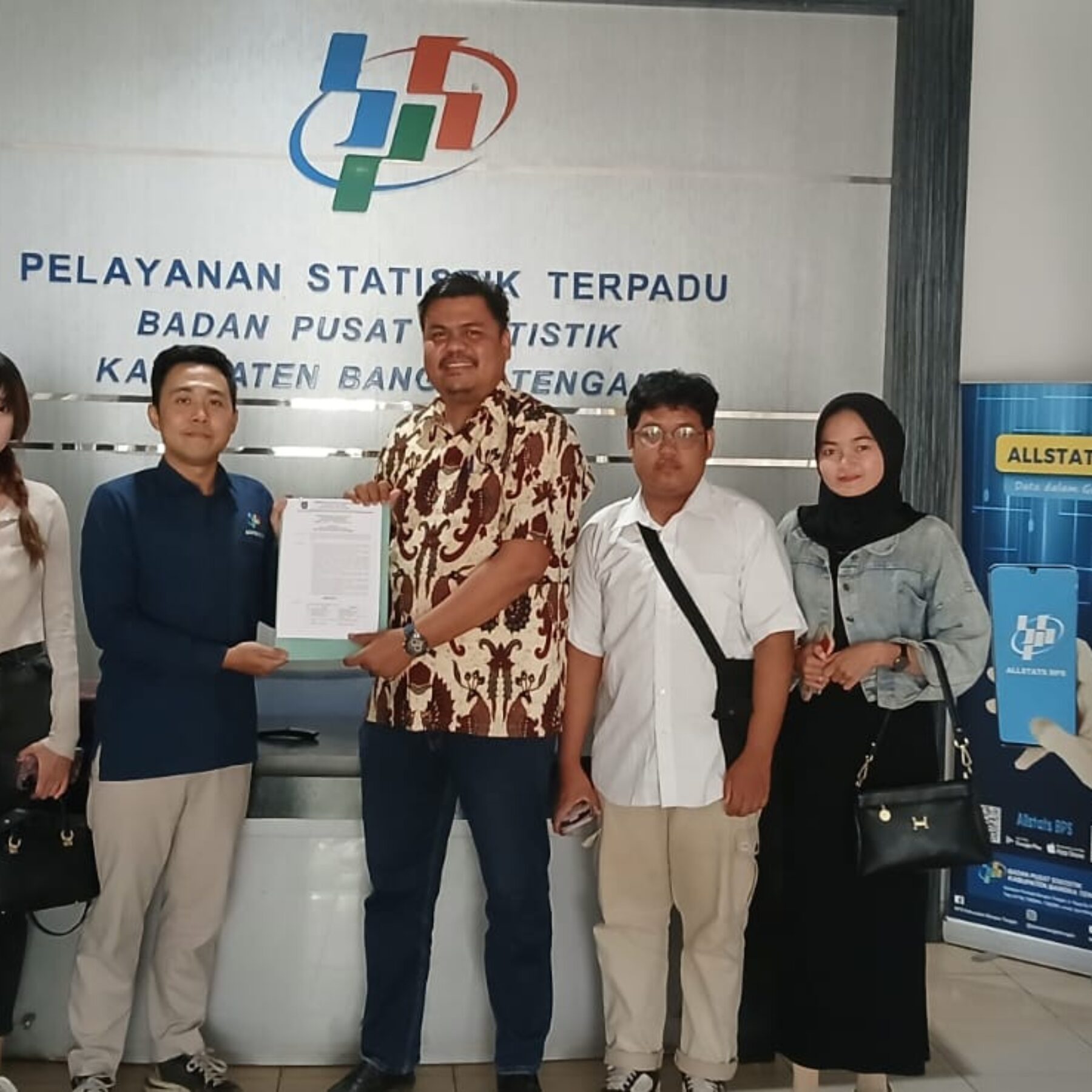 Wakili Bangka Tengah Program Desa Cantik BPS, Desa Perlang Perkuat Agen Statistik 