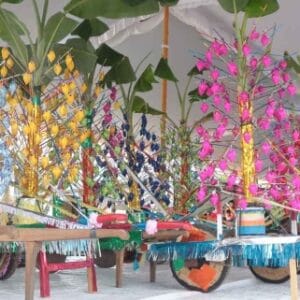 Kirab 1.000 Telur di Desa Batu Belubang, Era : Jaga Warisan Budaya