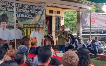 Paslon BERLIAN Sambangi Kelompok Tani dan Paguyuban Kesenian Desa Mangkol, Sigap Dengarkan Harapan Warga