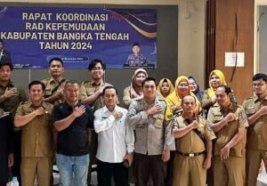 Gandeng Densus 88 AT Polri, Dinbudparpora Bateng Gelar Rakor RAD Pelayanan Kepemudaan 