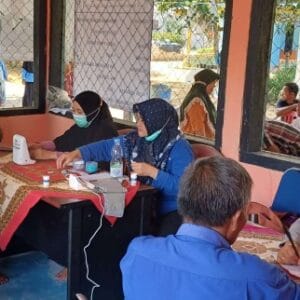 HKN Ke-60, Dinkes Bangka Tengah Bakti Sosial di Pulau Nangka