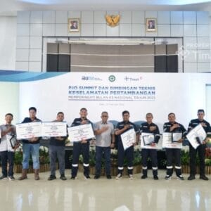 Peringatan Bulan K3 Nasional, PT Timah Berikan Penghargaan Bagi Karyawan dan Mitra Usaha
