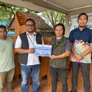 Dukung Perkembangan Ekonomi Kreatif di Belitung Timur, PT Timah Serahkan Bantuan  untuk Teras Manggar