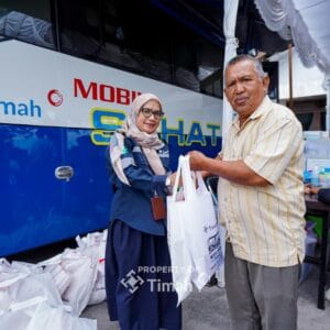 Ratusan Warga Belinyu Manfaatkan Layanan Kesehatan Gratis di Mobil Sehat PT Timah