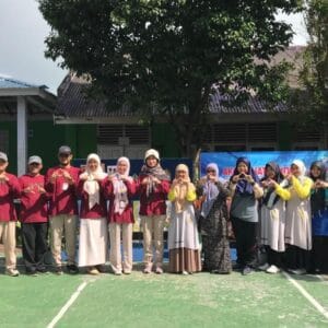 TP UKS/M Bateng Giatkan JUARA, Eva Algafry : Program Jumat Sedekah SMP Sangat Baik