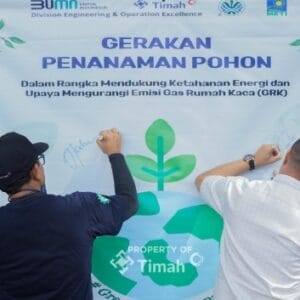 Bersama Forkopimda, PT Timah Kurangi Dampak Emisi Gas Rumah Kaca