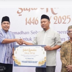 Dukung Pesantren Kilat Ramadan, PT Timah Serahkan Bantuan untuk Taman Bacaan Menara Bestari Belitung Timur