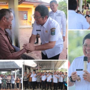 Pemkab Bateng Salurkan BLT di 3 Desa di Kecamatan Namang