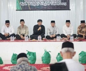 Safari Ramadhan Perdana, Pemkab Gelar Bukber dan Beri Santunan