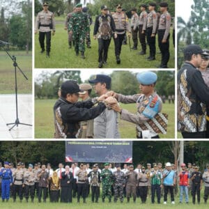 Algafry Pimpin Apel Gelar Pasukan Operasi Ketupat Menumbing 2025