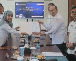 Pemkab Bateng Serahkan LKPD Tahun 2024 kepada BPK