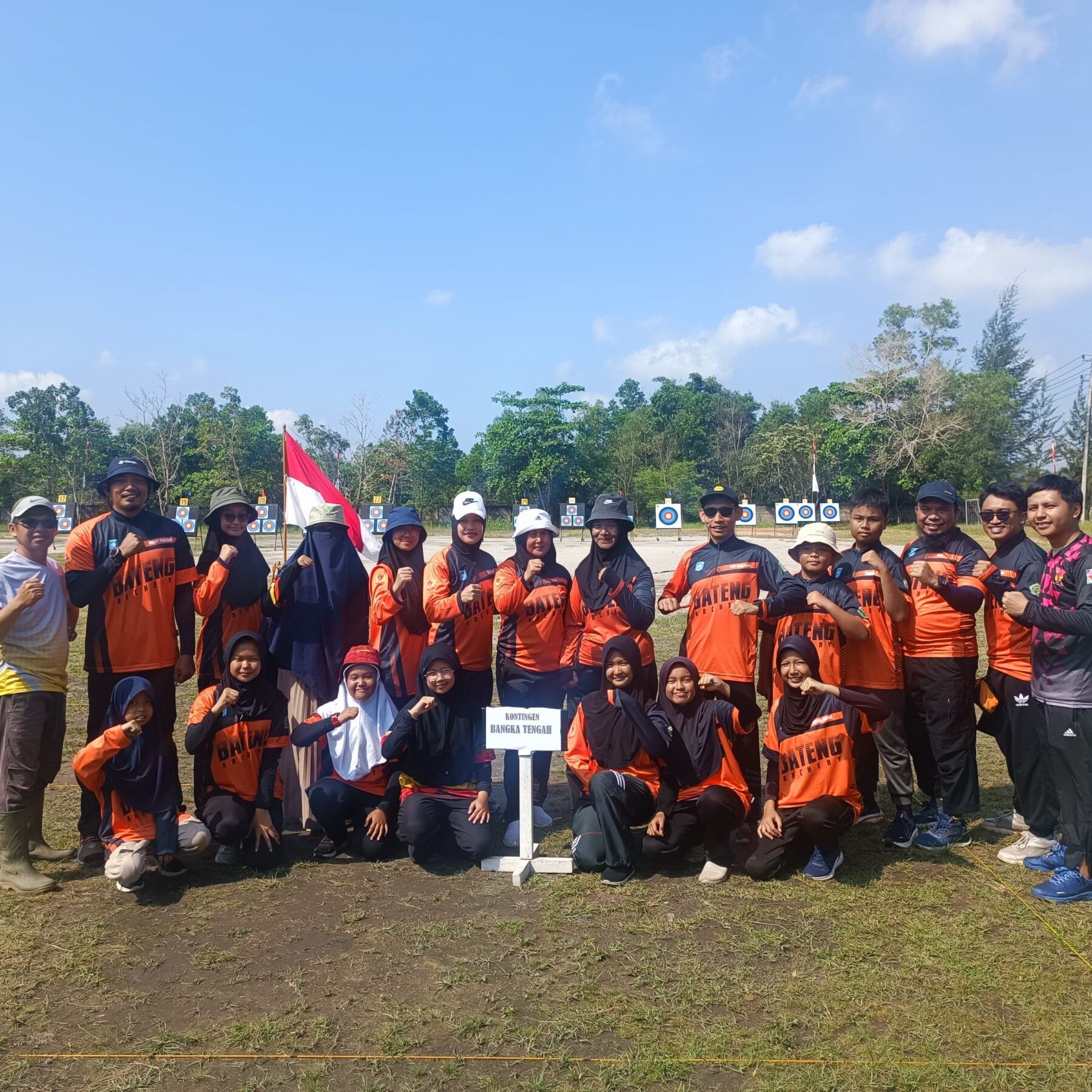 26 Atlit Panahan Bangka Tengah Siap Perebutan Medali Emas di Kejurprov Babel
