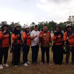 Kejurprov 2025, Wabup Efrianda Dukung Langsung Atlit Panahan Bangka Tengah
