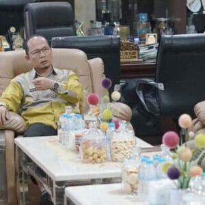 Bawaslu Bangka Tengah Sampaikan LPJ Dana Hibah Pilkada ke Bupati