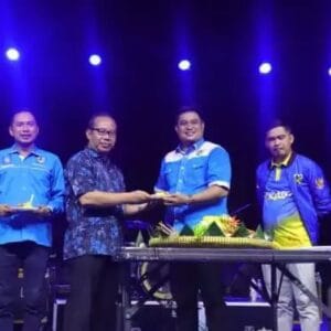 PJ Sekda Buka Bazar UMKM Perayaan HUT ke 52 KNPI