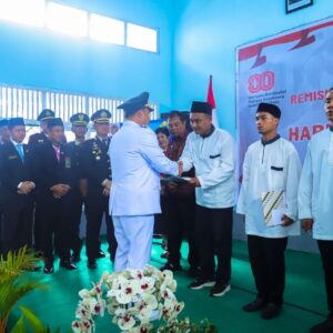 HUT ke 80 RI, 303 Warga Binaan Bukit Semut Terima Remisi Umum