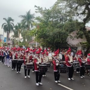 Marching Band Griya Musikal Widitra SMAN 1 Namang Raih Juara dan Harumkan Nama Daerah 