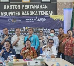 ‎Pemkab Bateng Dukung Konsolidasi Tanah Desa Kurau dan Desa Kurau Barat